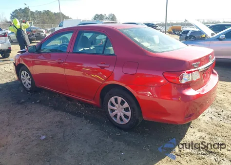 2013 Toyota Corolla L z USA, uszkodzony, nr VIN 5YFBU4EE1DP199094